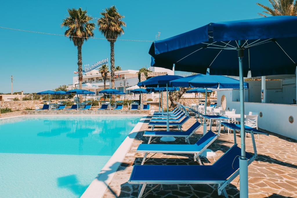 Bazén v ubytování Picchio Hotel Pescoluse nebo v jeho okolí