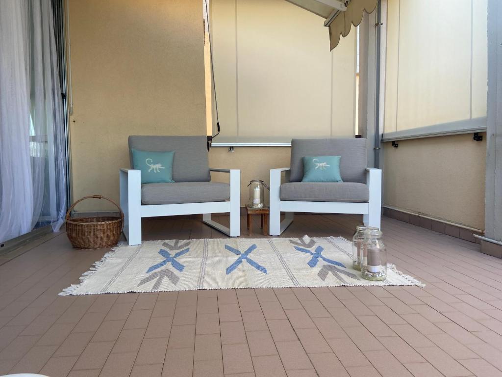 A seating area at CASA TERESA