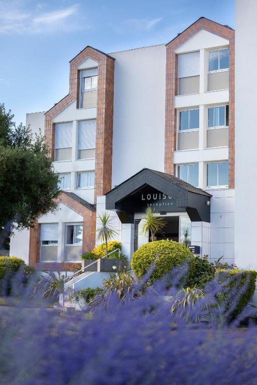 Budova, kde se aparthotel nachází