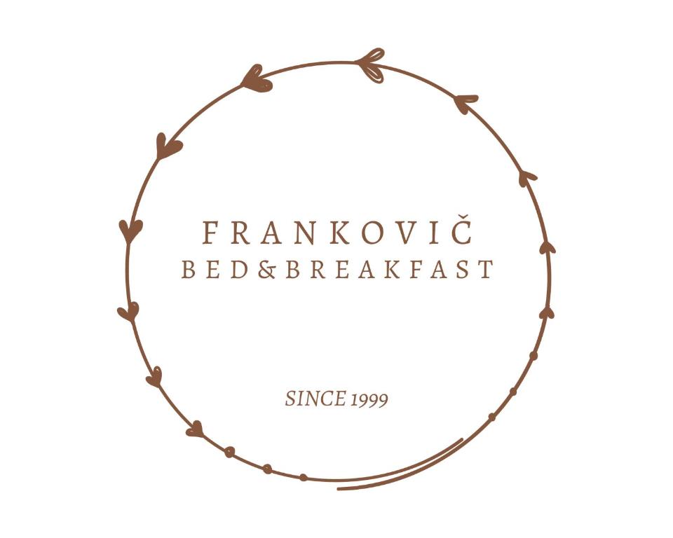Certifikát, hodnocení, plakát nebo jiný dokument vystavený v ubytování Frankovič Bed&Breakfast