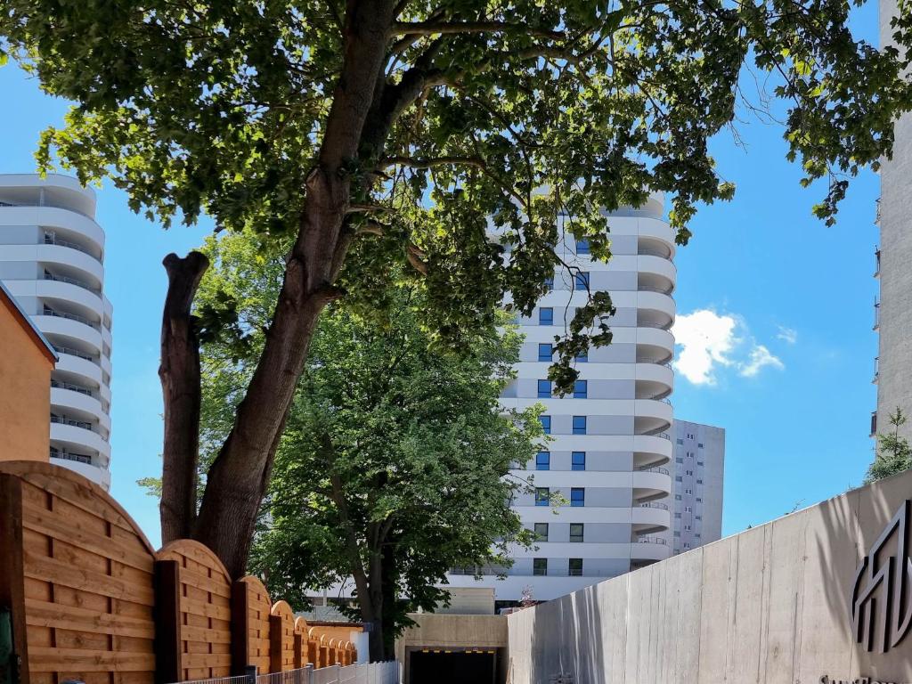 Budova, v ktorej sa apartmán nachádza