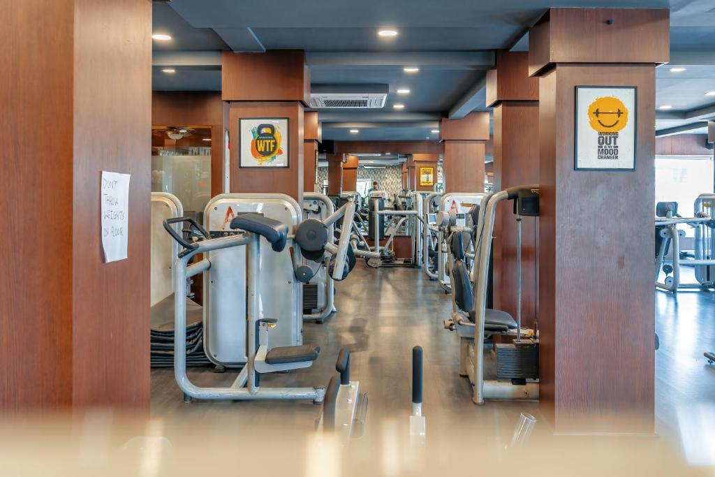 Fitness centrum a/nebo fitness zařízení v ubytování ROYAL CLIFF HOTEL & RESORTS