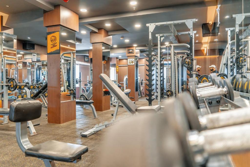 Fitness centrum a/nebo fitness zařízení v ubytování ROYAL CLIFF HOTEL & RESORTS