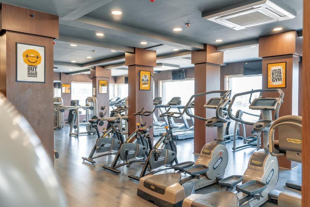 Fitness centrum a/nebo fitness zařízení v ubytování ROYAL CLIFF HOTEL & RESORTS