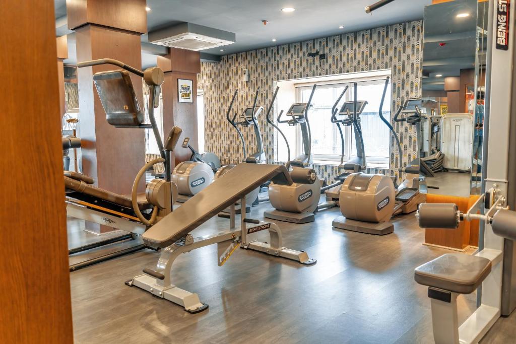 Fitness centrum a/nebo fitness zařízení v ubytování ROYAL CLIFF HOTEL & RESORTS