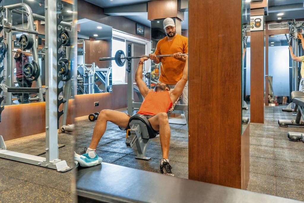Fitness centrum a/nebo fitness zařízení v ubytování ROYAL CLIFF HOTEL & RESORTS