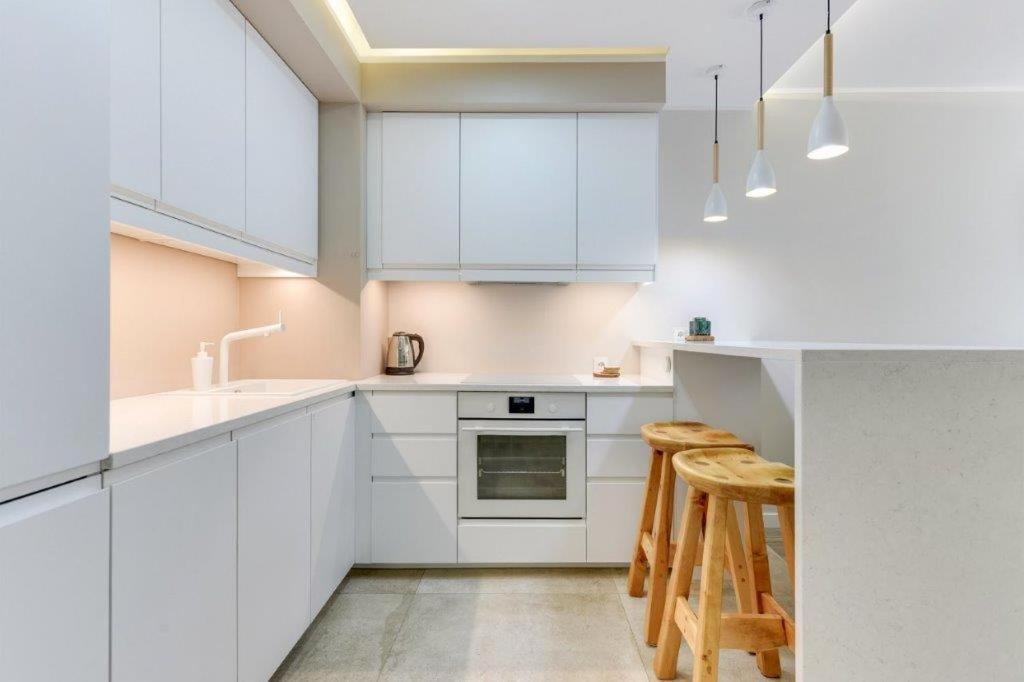 Kuchyňa alebo kuchynka v ubytovaní GRANO FLATS Gdańsk - Chmielna 73