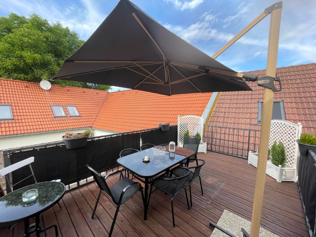 Balcone o terrazza di Ubytování U Synagogy Dobříš