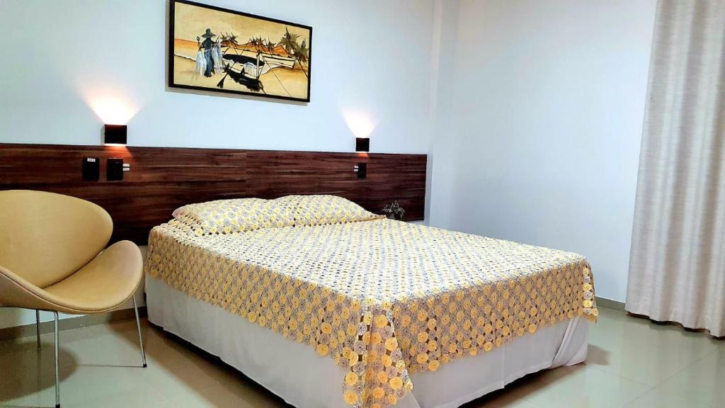 Postel nebo postele na pokoji v ubytování Hotel Bellavista