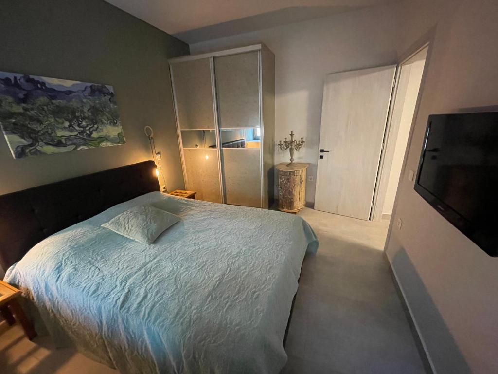 Postel nebo postele na pokoji v ubytování Ponte vecchio apartment
