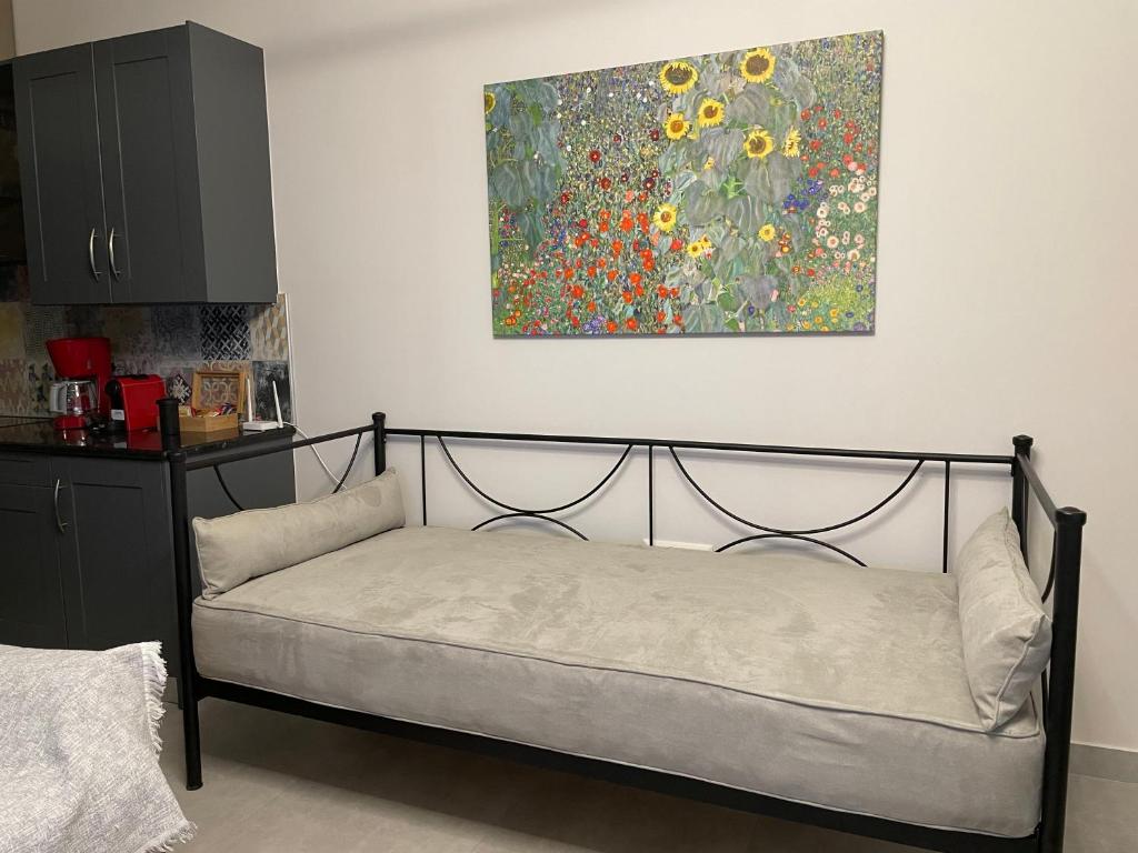 Postel nebo postele na pokoji v ubytování Ponte vecchio apartment