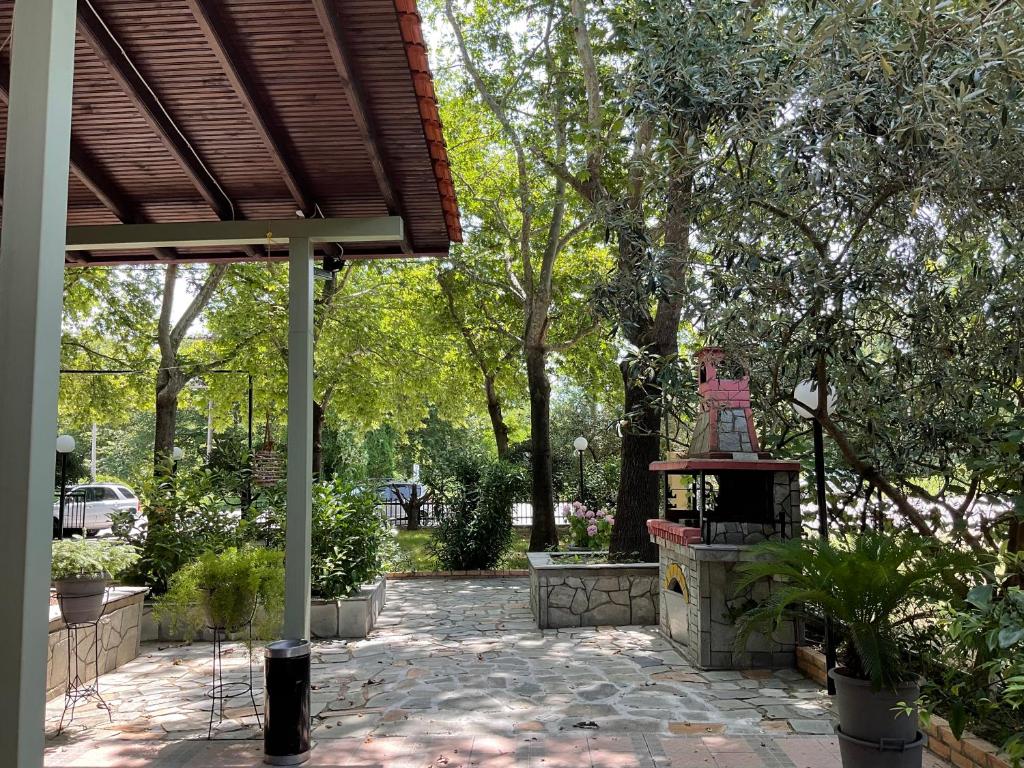 Zahrada ubytování Hotel Argilos