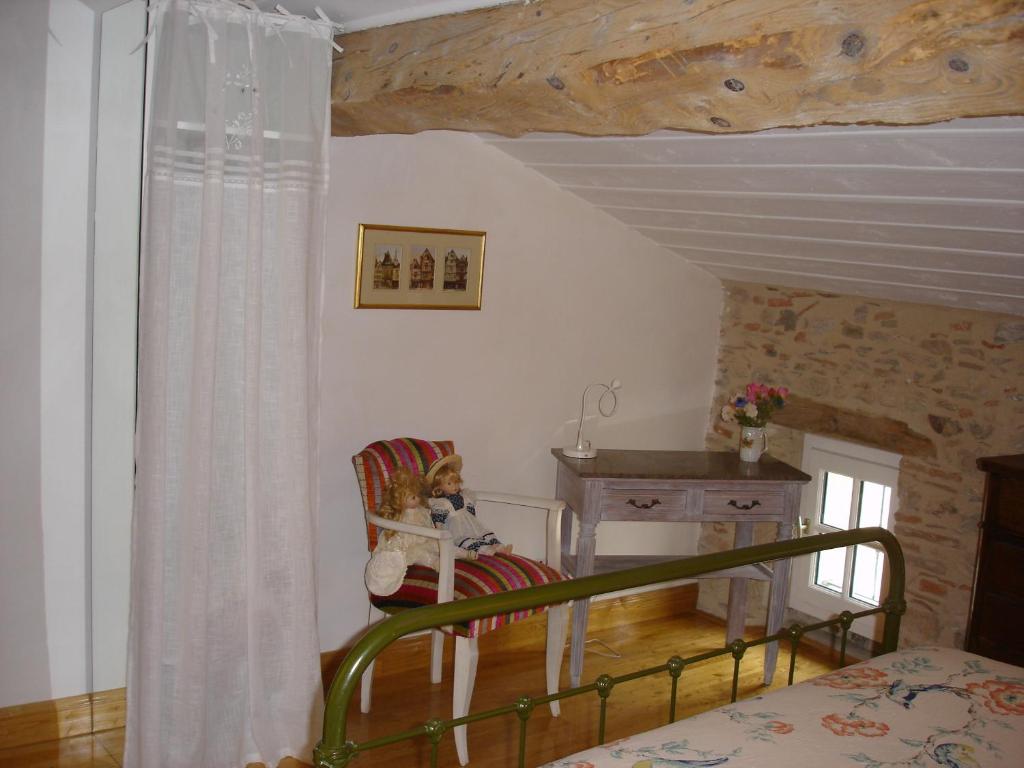 Postel nebo postele na pokoji v ubytování B&B La Boal