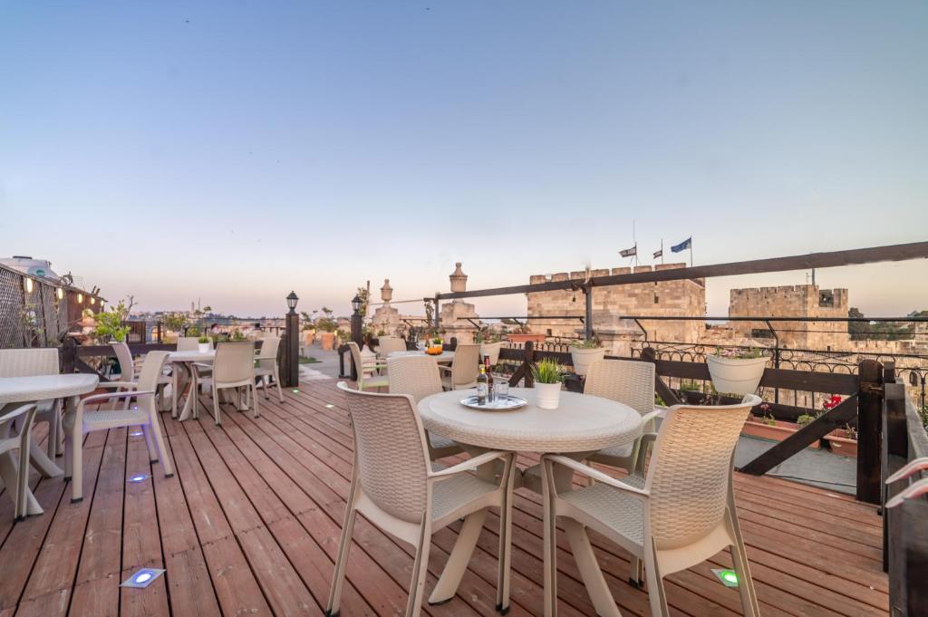 Balkón nebo terasa v ubytování New Imperial Hotel