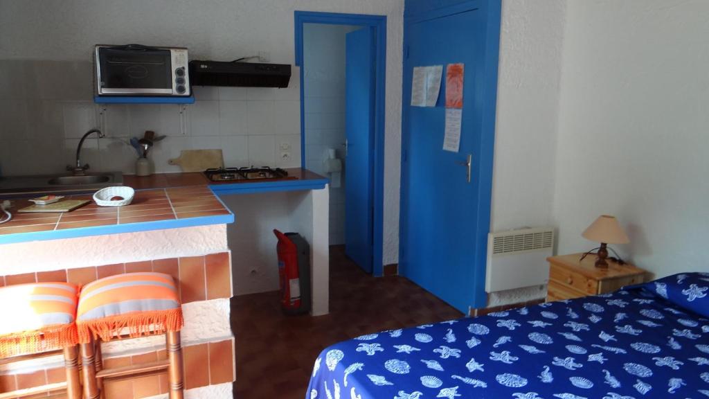 Postel nebo postele na pokoji v ubytování Residence Funtanella