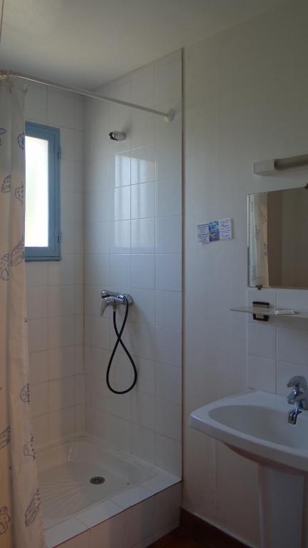Koupelna v ubytování Residence Funtanella