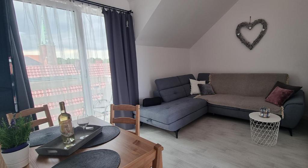 Posedenie v ubytovaní Nowe apartamenty Kuźnica Hel