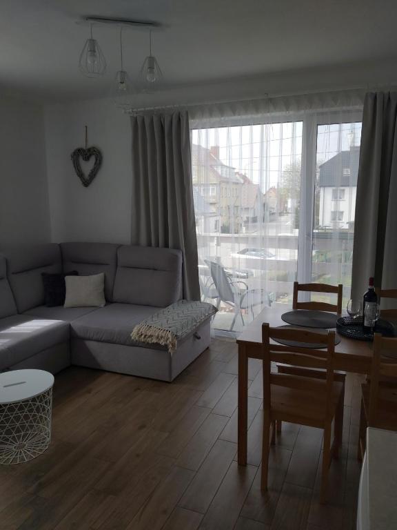Posedenie v ubytovaní Nowe apartamenty Kuźnica Hel