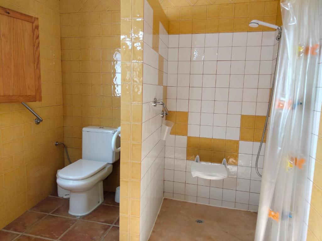 Kúpeľňa v ubytovaní Casa Cueva Salamandra