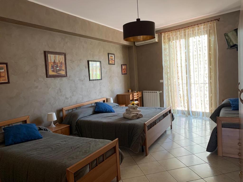 B&B Casabella tesisinde bir oturma alanı