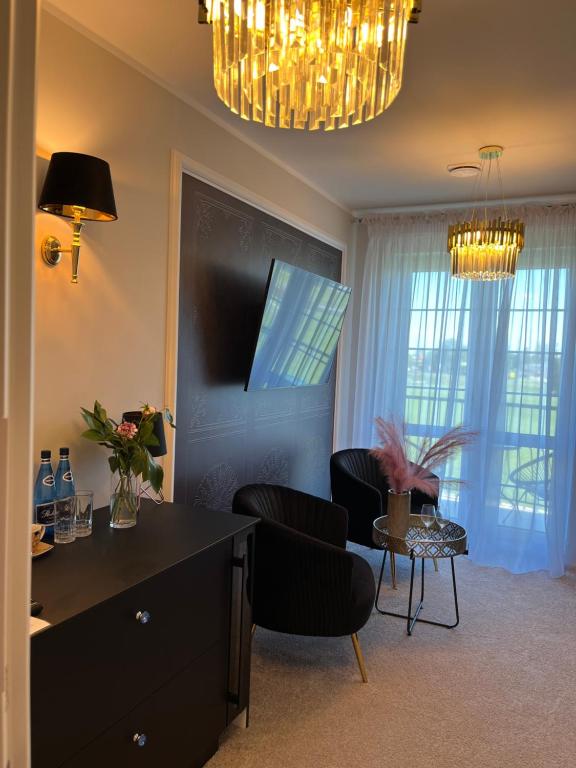 Posezení v ubytování La Rose Residence