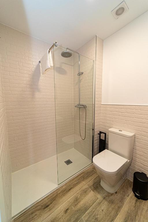 Koupelna v ubytování Alima Surf & Hotel