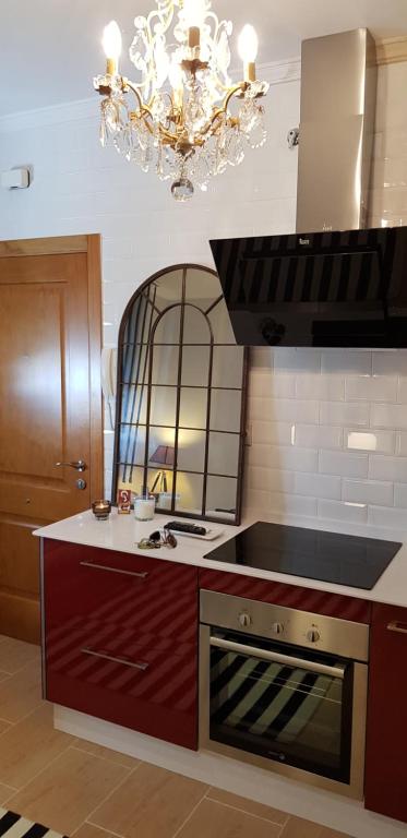Kuchyňa alebo kuchynka v ubytovaní apartamento Angel