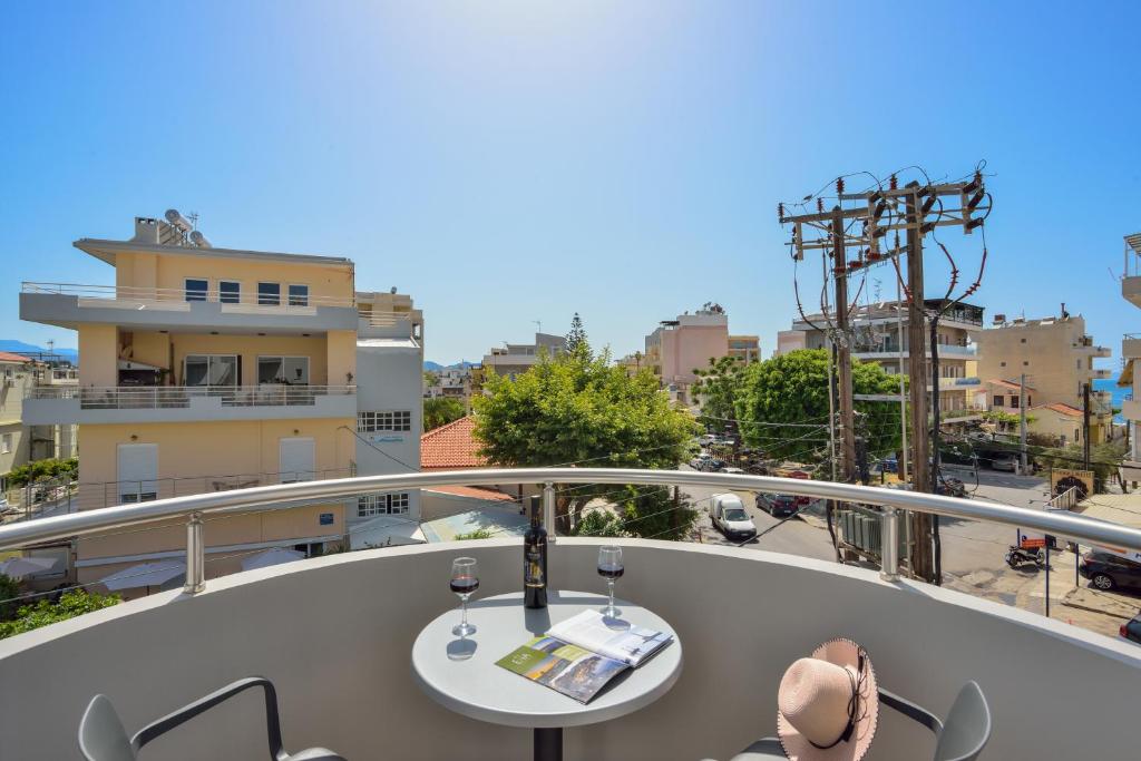 Balkon lub taras w obiekcie Elia Residences