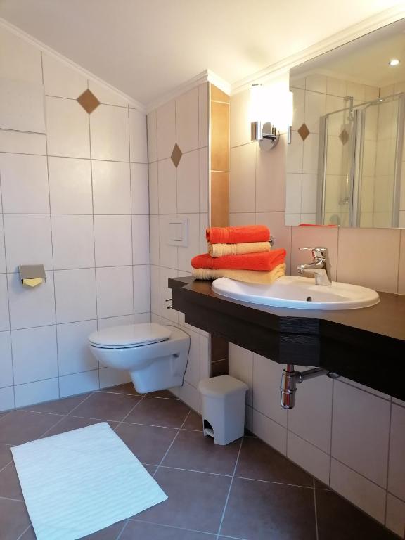 Kúpeľňa v ubytovaní Haus zur Mühle