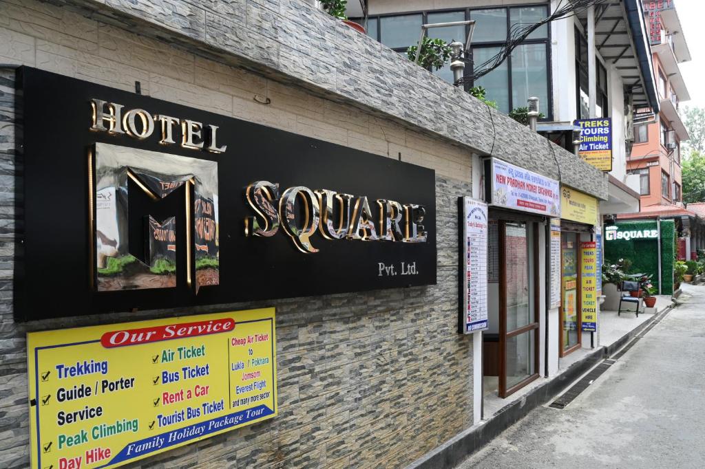 Certifikát, hodnocení, plakát nebo jiný dokument vystavený v ubytování Hotel M Square Pvt.Ltd