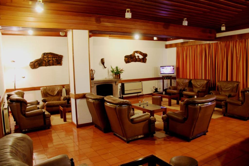 Posezení v ubytování Hotel de Arganil