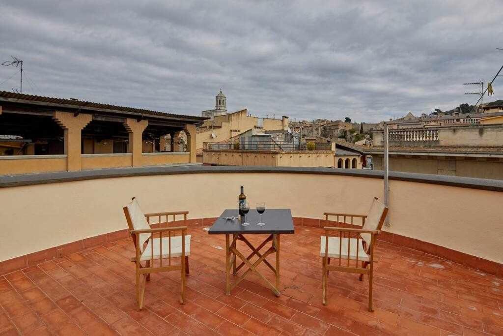Balkón alebo terasa v ubytovaní Apartamento Santa Clara Girona