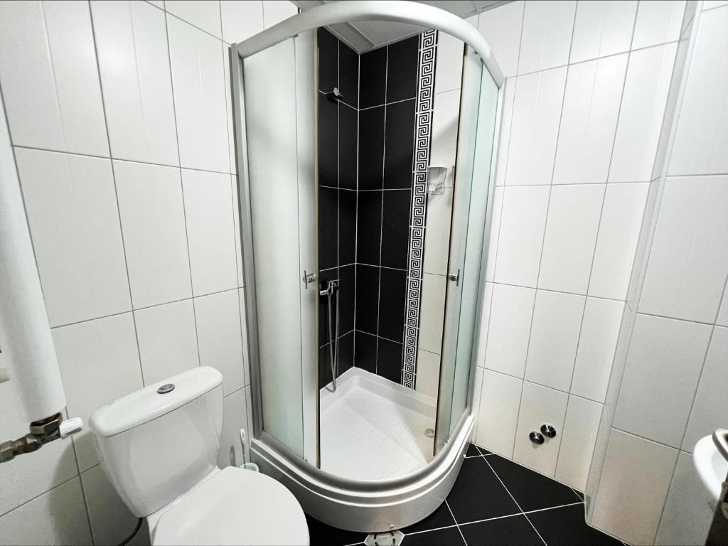 Koupelna v ubytování Majap hostel