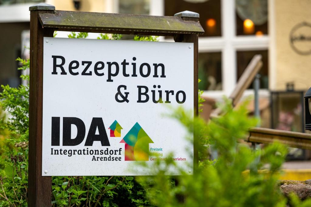 Certifikát, hodnocení, plakát nebo jiný dokument vystavený v ubytování IDA Arendsee