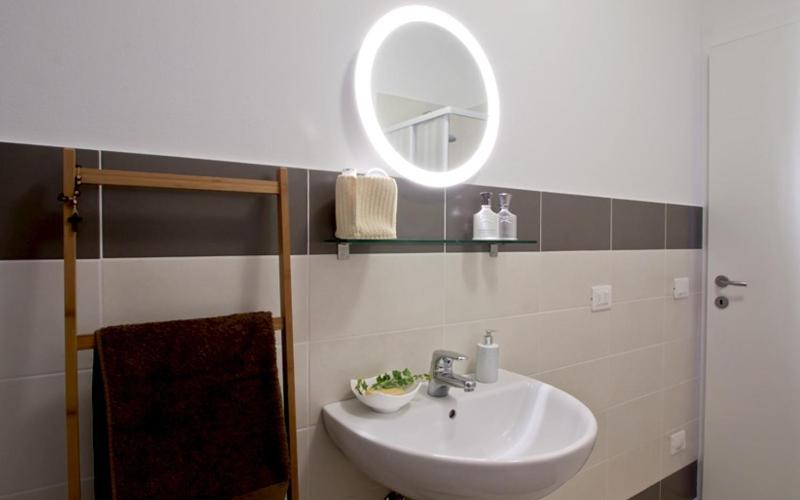 Koupelna v ubytování Residenza Otello