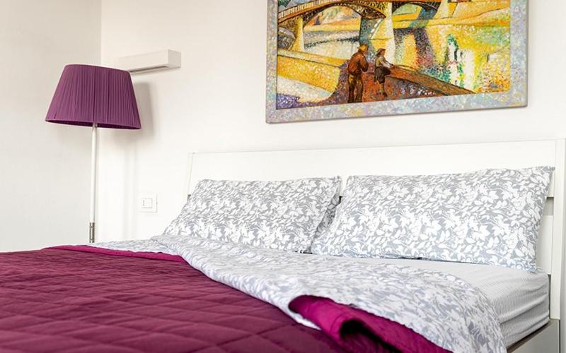 Postel nebo postele na pokoji v ubytování Residenza Otello