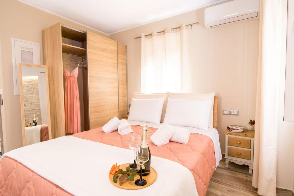 Posteľ alebo postele v izbe v ubytovaní Campiello Luxury Suite