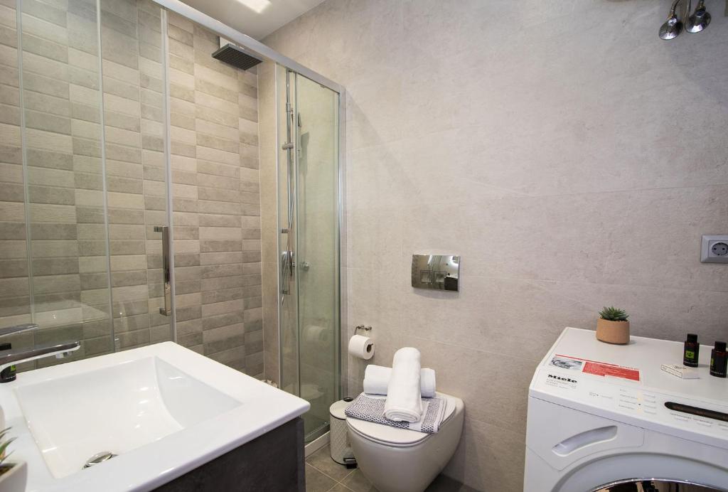 Kúpeľňa v ubytovaní Campiello Luxury Suite