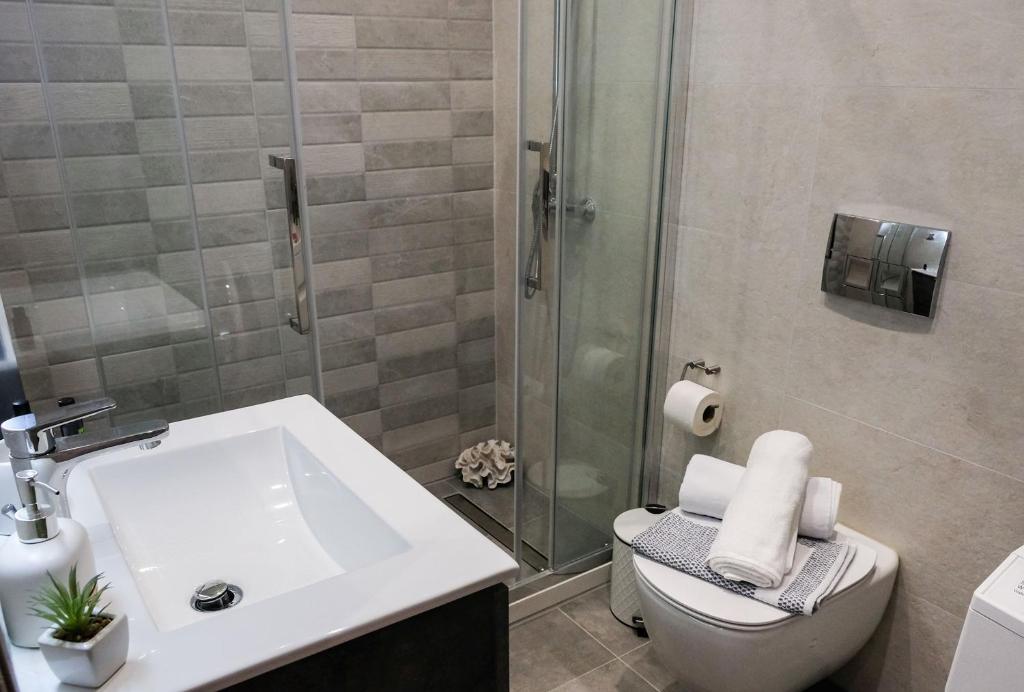 Kúpeľňa v ubytovaní Campiello Luxury Suite