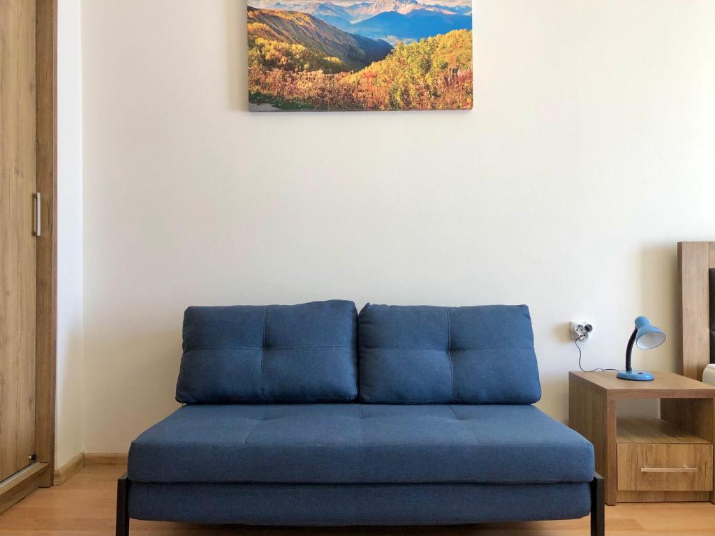 Posezení v ubytování GVC 2-room 116 New Gudauri