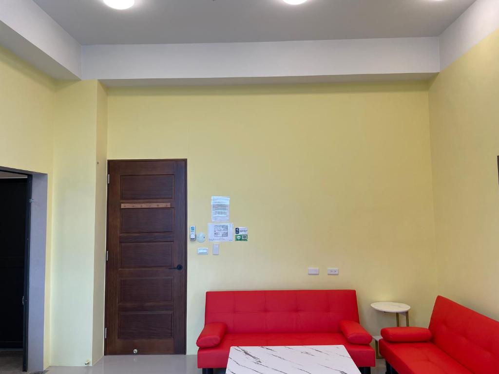 Posezení v ubytování Dandelion Manor