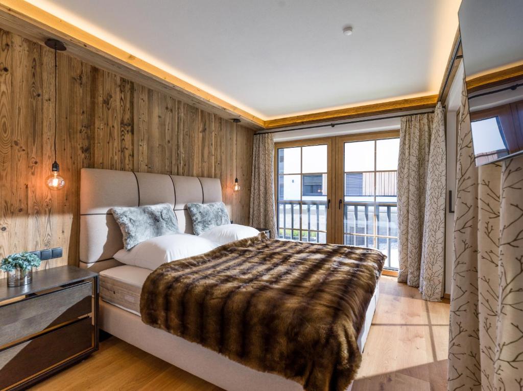 Posteľ alebo postele v izbe v ubytovaní Bergliebe by Apartment Managers