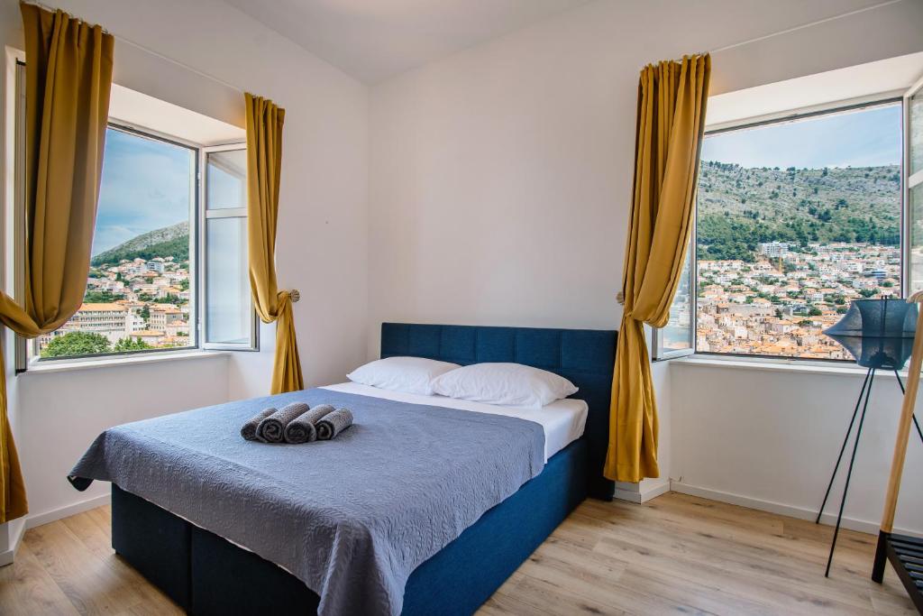 Výhľad na hory alebo výhľad na hory priamo z apartmánu