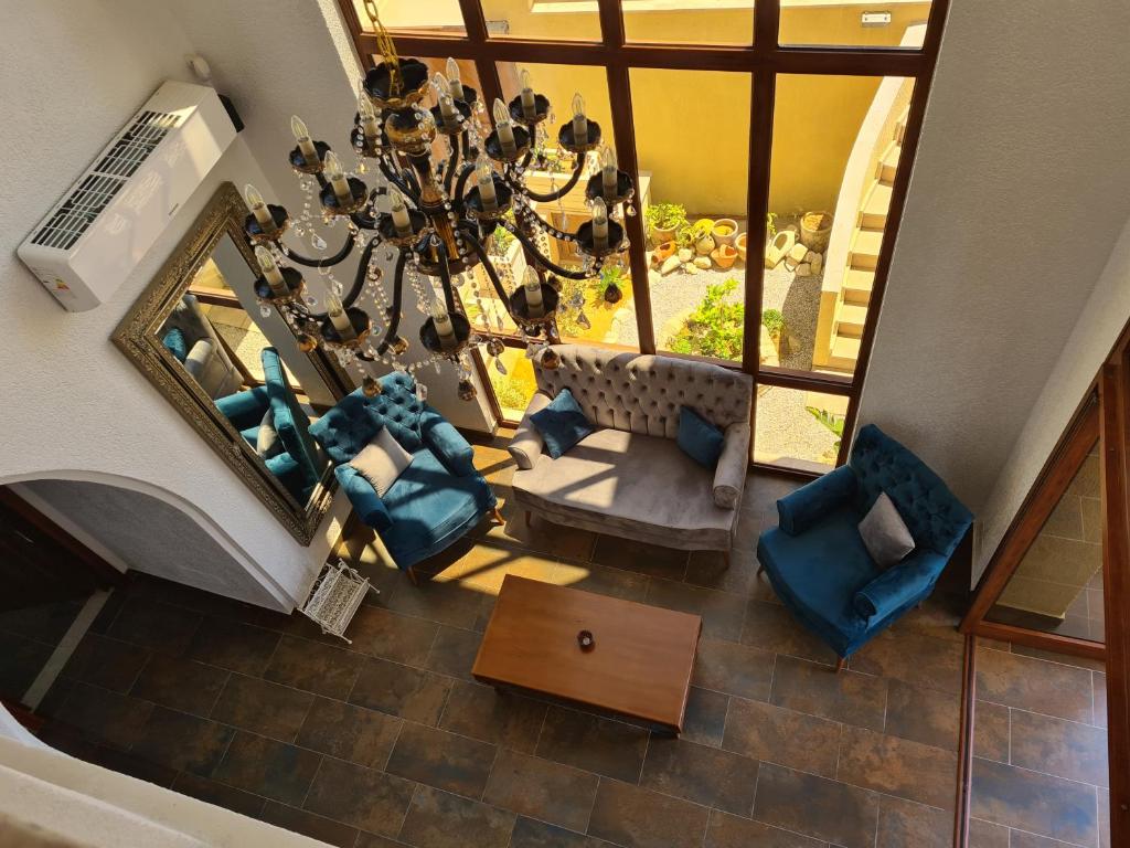 Posezení v ubytování Mahdia - Baghdadi - Laourient Apartments, restaurant, café