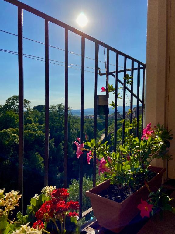 Balkón nebo terasa v ubytování La terrazza