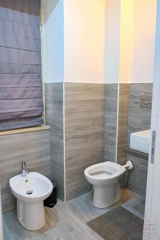 Koupelna v ubytování PRESTIGE casa vacanze
