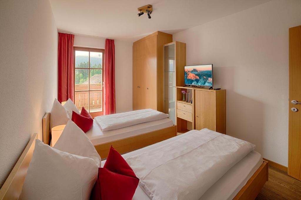 Postel nebo postele na pokoji v ubytování Moarberg