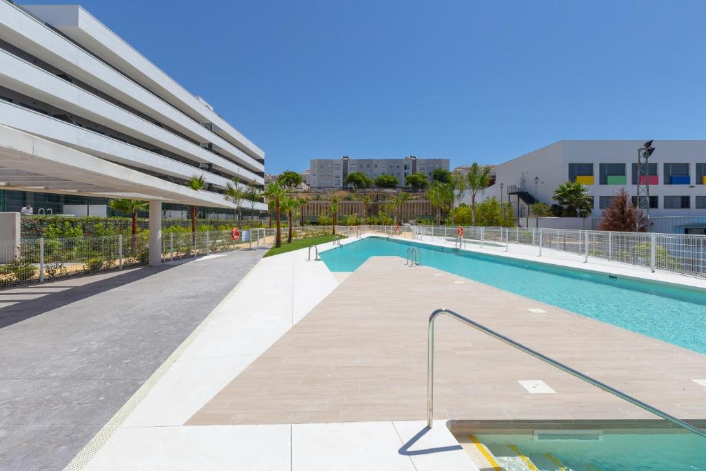 Swimmingpoolen hos eller tæt på Estepona Centro Wellingtonia