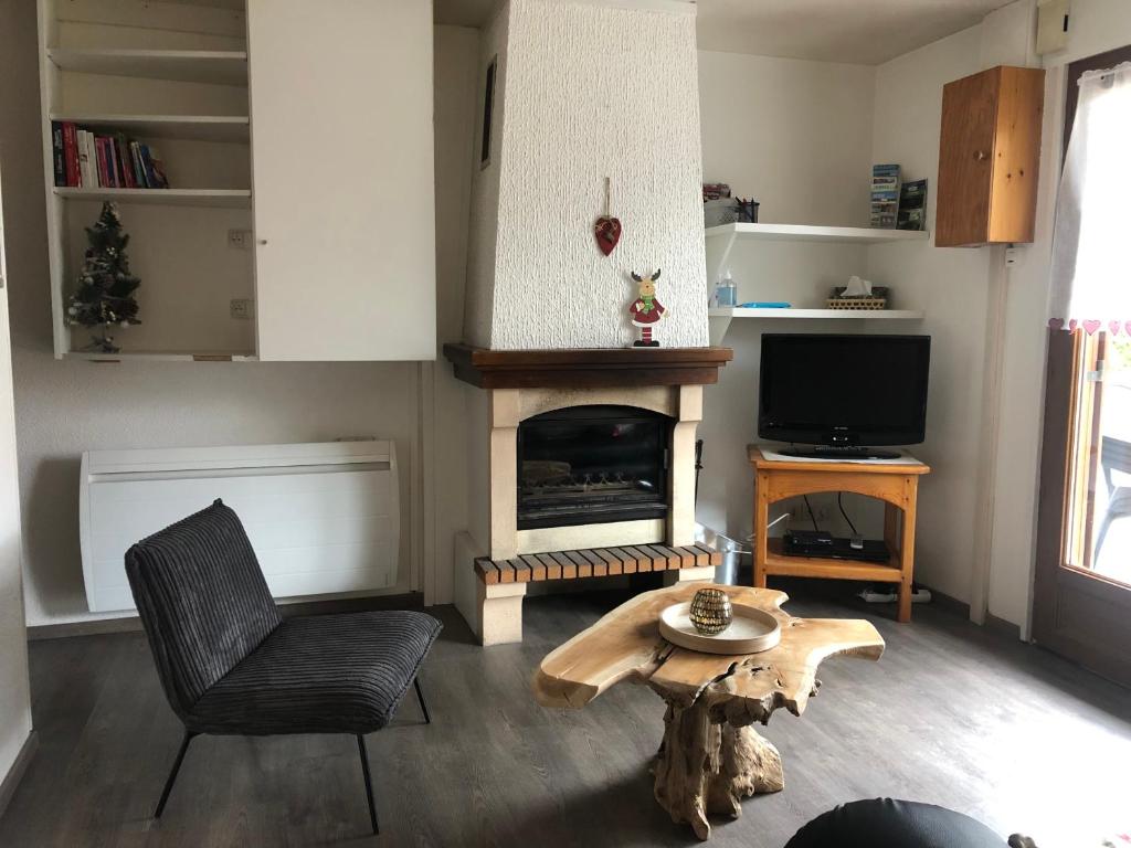 TV a/nebo společenská místnost v ubytování Chalet CHLOE - wifi, BBQ, parking