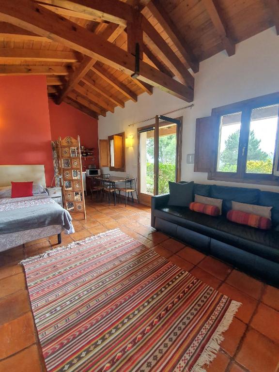 Postel nebo postele na pokoji v ubytování Casa Sarasa